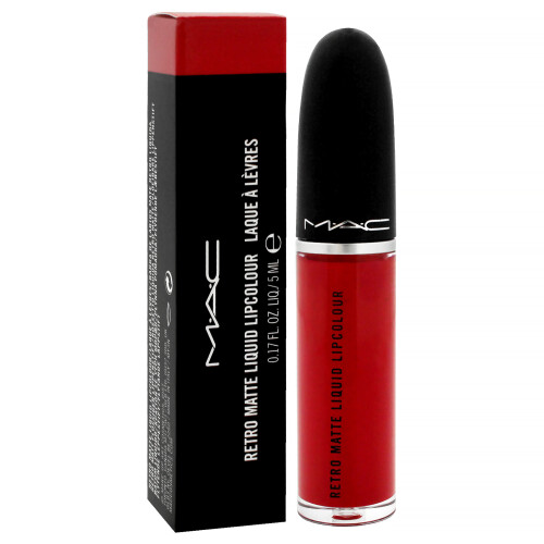 MAC Retro Matte Liquid Lipstick – 134 Ruby Phew von MAC für Damen, 5 g 2