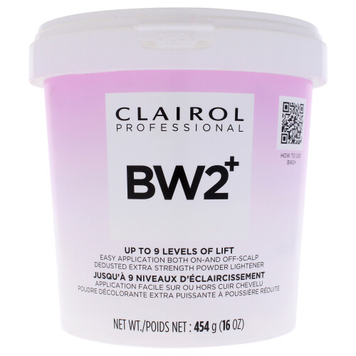 Clairol Basic White 2 Plus Aufhellungspulver von Clairol für Damen und Herren, 473 ml