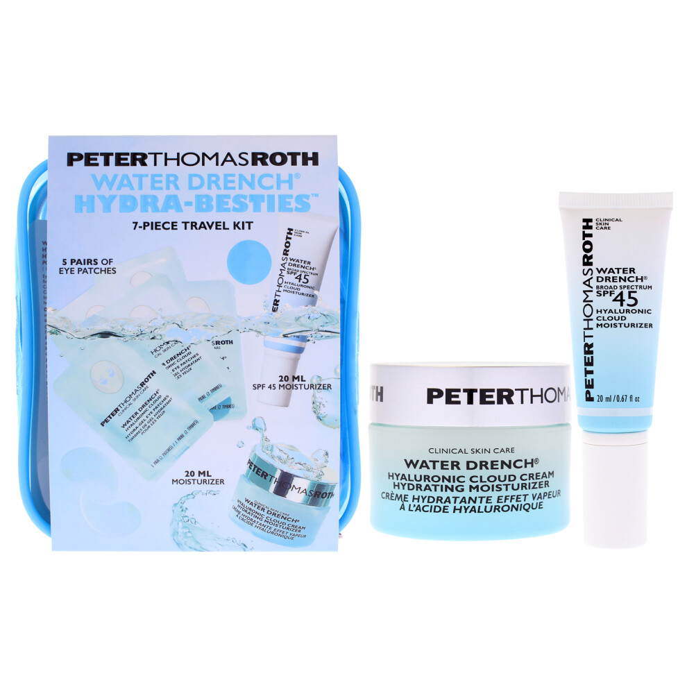 Photos - Cream / Lotion Peter Thomas Roth Water Drench Hydra-Besties 7 Pc Travel Kit 
