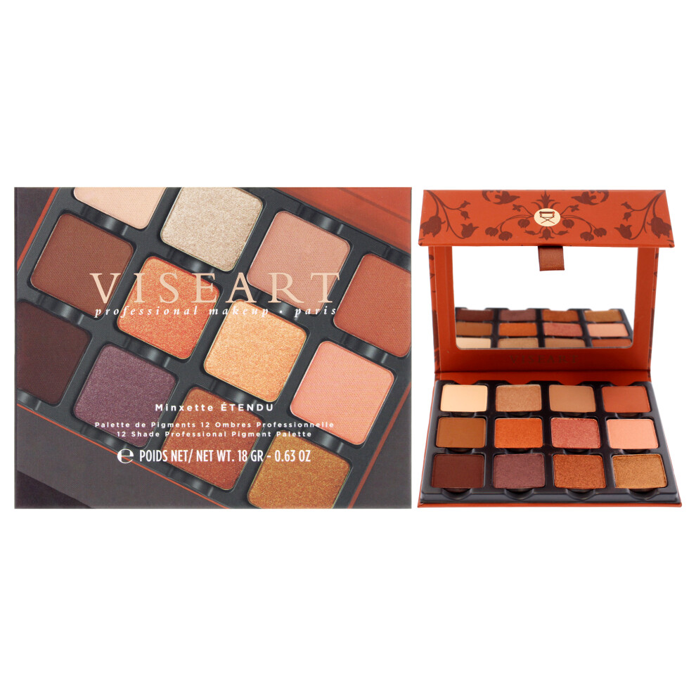 Viseart Paris Etendu Eyeshadow Palette Minxette 0.63 Oz