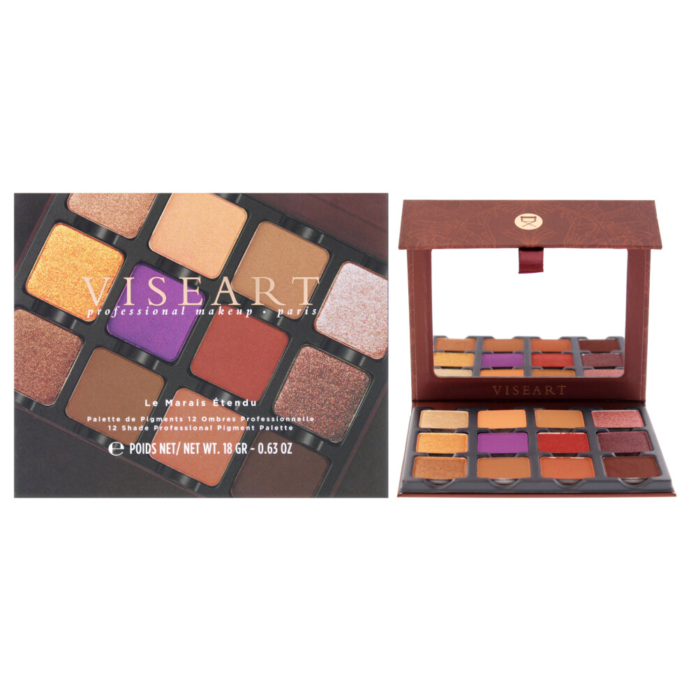Viseart Paris Etendu Eyeshadow Palette Le Marais 0.63 Oz