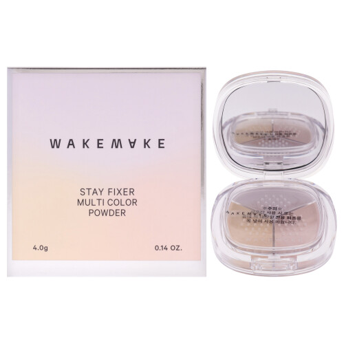 Wakemake Stay Fixer Multi Color Powder 02 Light Skin 0.14 oz