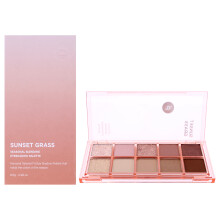 Säsongsblandande Ögonskuggspalett - 01 Sunset Grass av Peach C för kvinnor - 0,28 oz ögonskugga