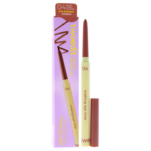 Eyeliner - 04 Warm Salmon di Two Edit per Donne - 0.004 oz 2