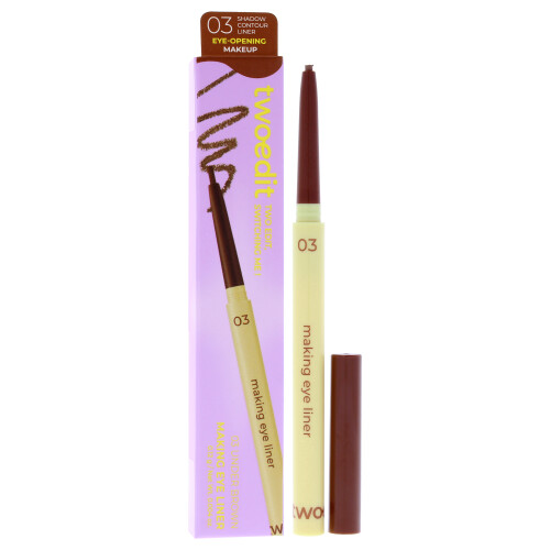 Making Eye Liner - 03 Under Brown af Two Edit til kvinder - 0,004 oz eyeliner 2