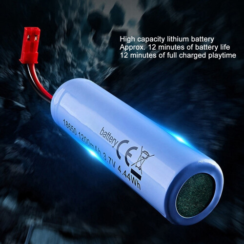 Barca RC LED a doppio motore Modello 3,7 V 1200 mAh USB 2
