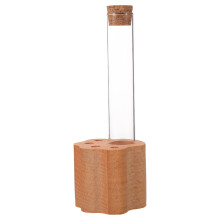 Und Haarschmuck Glasbehälter Mit Holz Und Kork Bunt