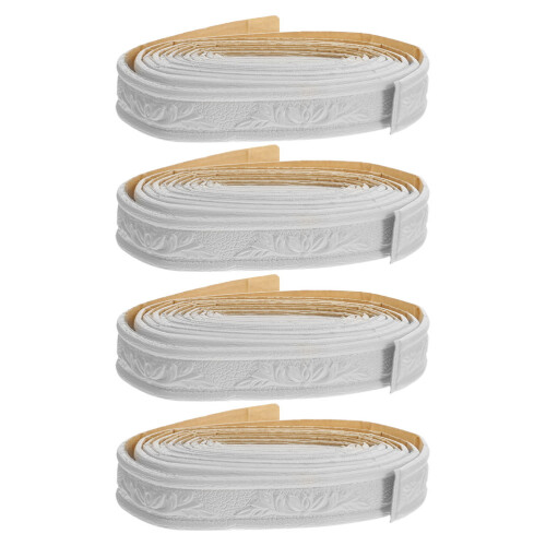 Selbstklebende Flexible Wandbekleidung Weiß 1