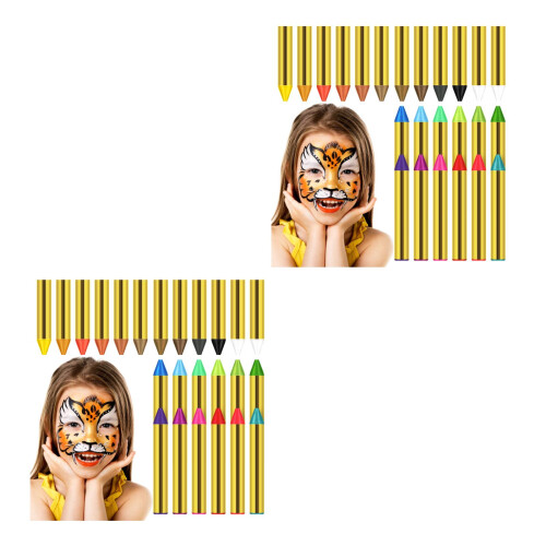 Crayons Corps Kit Portable Durables 1