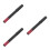 3Pièces Rouge Mat Portable Couleur Tenue Durable 9