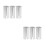 6Pièces Adaptatrices Aluminium Légères Argent 5