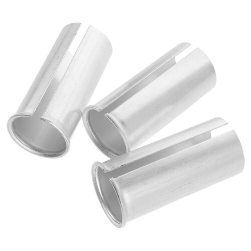 6Pièces Adaptatrices Aluminium Légères Argent 1