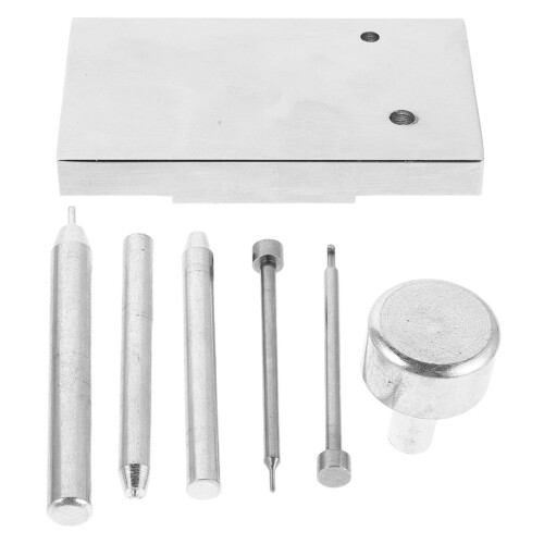 2Ensembles Kit Cam Rivet Durable Pour Briquet Argenté Usage Précis 2