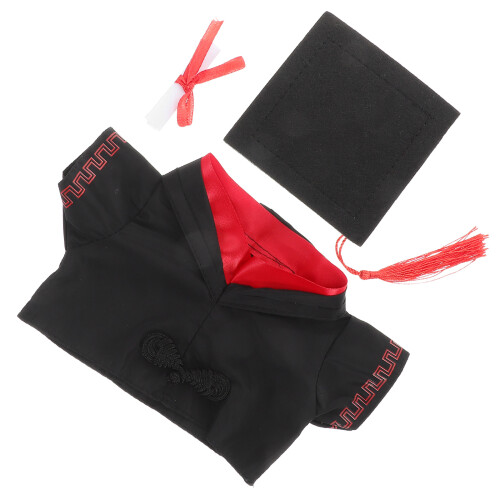 3Ensembles Costume De Remise De Pour Peluches En Rouge 2