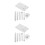2Ensembles Kit Cam Rivet Durable Pour Briquet Argenté Usage Précis 10