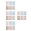 24 Stickers Yeux Étanche, Décor Gradient 8