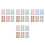 24 Stickers Yeux Étanche, Décor Gradient 5