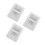 3Pièces Poignées Blanches En Fer Pour Accessoires D'enceintes Fiables 9