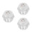 3Pièces Boutons De Robinet De Douche En Pour Bain 5