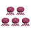 50Ensembles Boutons Rivets Zinc Style Manteau 8