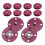 50Ensembles Boutons Rivets Zinc Style Manteau 2