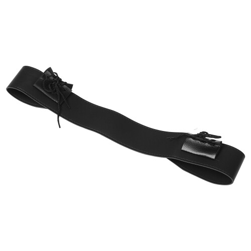 5Pièces Épée Noire Cuir Bandoulière Réglable Accessible 2