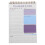 Purple Routine Planner Paper Metal Spiral Lightweight Work Scheduler 9