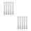 10Pcs Heavy Duty Silver Wire Brushes for Electronic and Pcb Cleaning 10