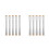 10Pcs Heavy Duty Silver Wire Brushes for Electronic and Pcb Cleaning 9
