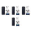 4Sets Portable 30W Polysilicon Solar Panel Kit with Type-C Controller 5