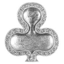Multipurpose Retro Alloy Ashtray Silver for Home Patio Outdoors