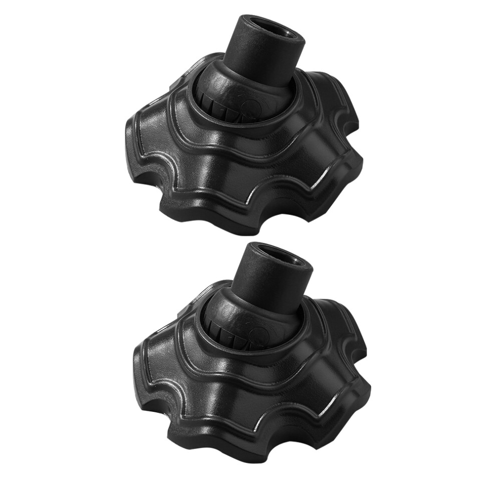16Pcs Black Plastic Chair Feet Caps For Camping And Outdoor Stability 3641285763425