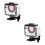 2Pcs Multi Acrylic Sturdy Waterproof Camera Case Housing for Home Use 6