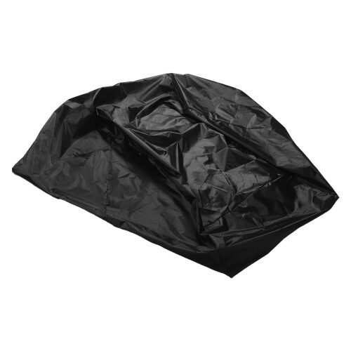 3Pcs Waterproof Black Oxford Bikes Trailer Cover Durable Protector 2
