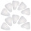 30Pairs Durable Transparent Disposable Shoe Boot Covers for Rain 3