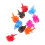 30Pcs ABS Plastic Miniature Fire for DIY Town Accessories 3