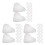 30Pairs Durable Transparent Disposable Shoe Boot Covers for Rain 9