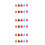 30Pcs ABS Plastic Miniature Fire for DIY Town Accessories 8