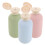 12Pcs Refillable Shampoo Bottles Pe Plastic Travel Set Assorted Colors 3