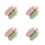 12Pcs Refillable Shampoo Bottles Pe Plastic Travel Set Assorted Colors 8
