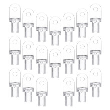 100Pcs Transparent Plastic Wand Tips for Blinds Easy DIY Installation