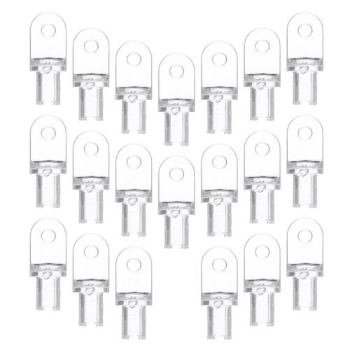 100Pcs Transparent Plastic Wand Tips for Blinds Easy DIY Installation