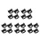 20Pcs Easy Install Black Pot Handles for Kitchen Cookware 8