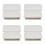 8Pcs Tree Mount Mini Pig Bath Brush Soft Bristles for Pet Grooming 10