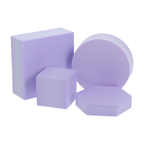 5Sets Lightweight Lavender Foam Photo Props Geometric Small Backdrop 1