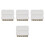 8Pcs Tree Mount Mini Pig Bath Brush Soft Bristles for Pet Grooming 8
