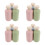 12Pcs Refillable Shampoo Bottles Pe Plastic Travel Set Assorted Colors 4