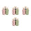 12Pcs Refillable Shampoo Bottles Pe Plastic Travel Set Assorted Colors 7
