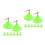 16Pcs Small Compass for Science Education DIY Field Experiments Kit 5