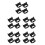 20Pcs Easy Install Black Pot Handles for Kitchen Cookware 6